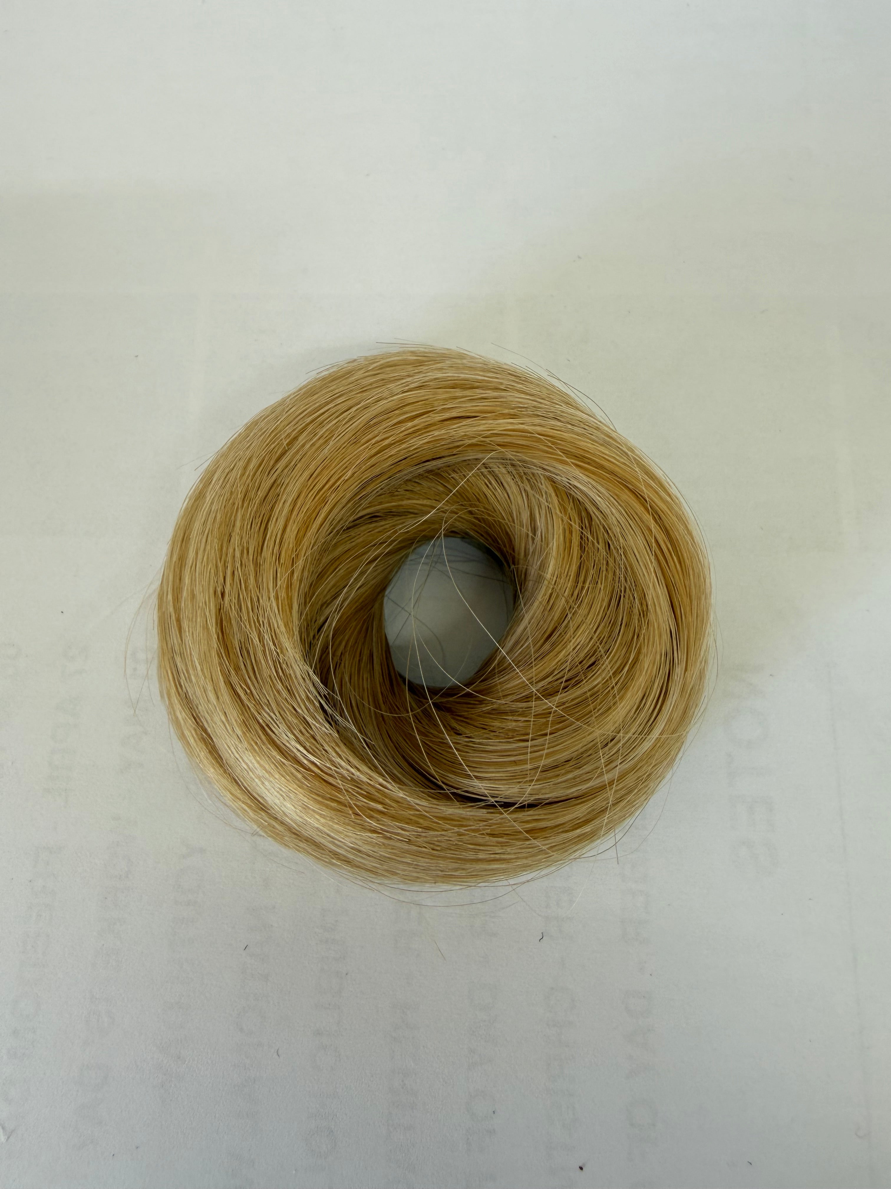 Synthetic hair bun