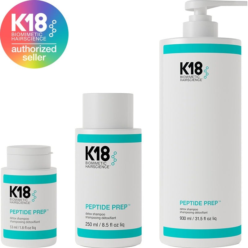 K18 Peptide Prep Detox shampoo