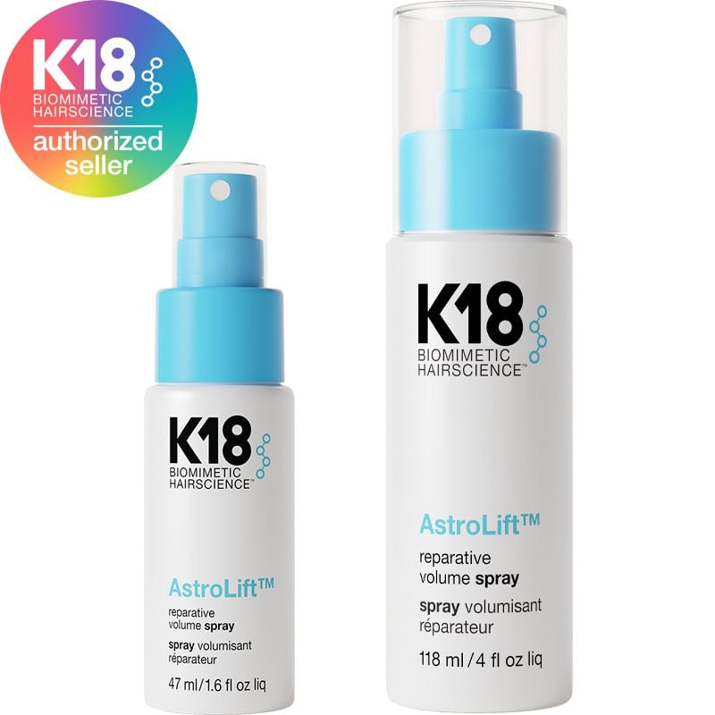 K18 Astrolift Reparative volume spray